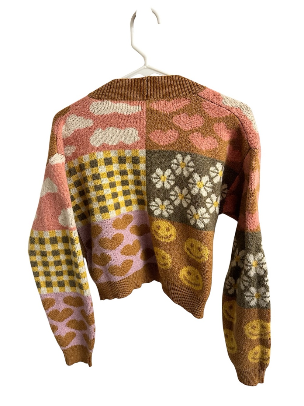 Debut Multicolor Patchwork Cardigan - Picture 2 of 11